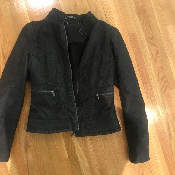 Coalition LA Jackets & Blazers - Faux leather jacket